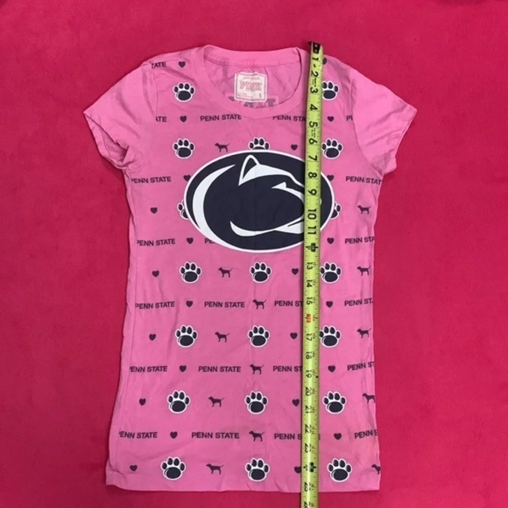 3/$20✨Penn State Pink Victoria's Secret Shirt Nittany Lions Special Edition - Picture 8 of 8